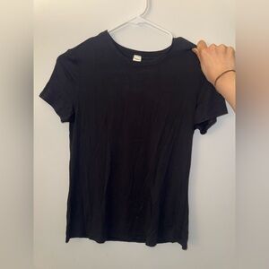 ALO Yoga Black Short Sleeve Tee